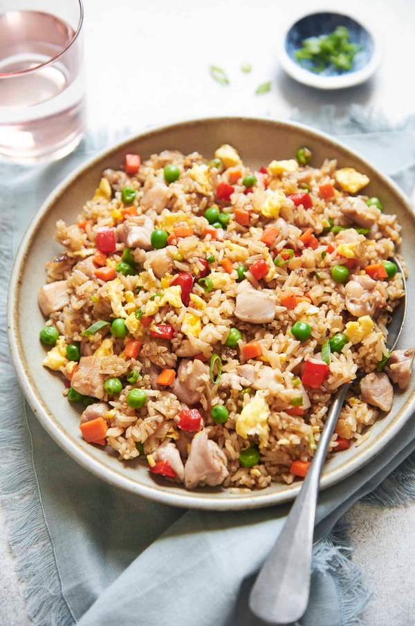 Chicken and Vegetable Fried Rice GF DF