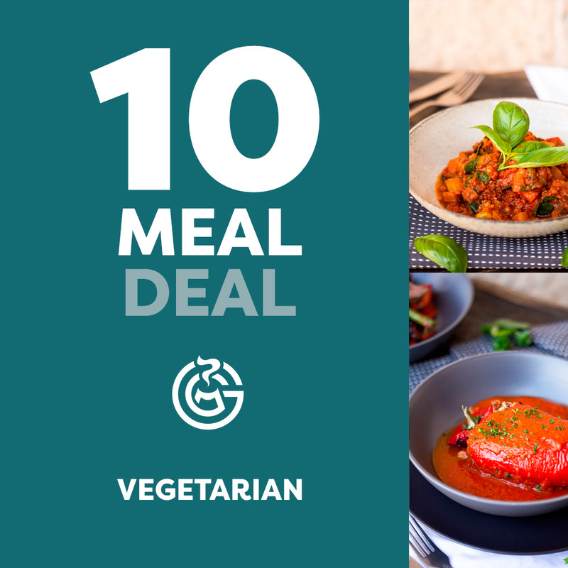 10 Vegetarian Meal Deal $129 SALE